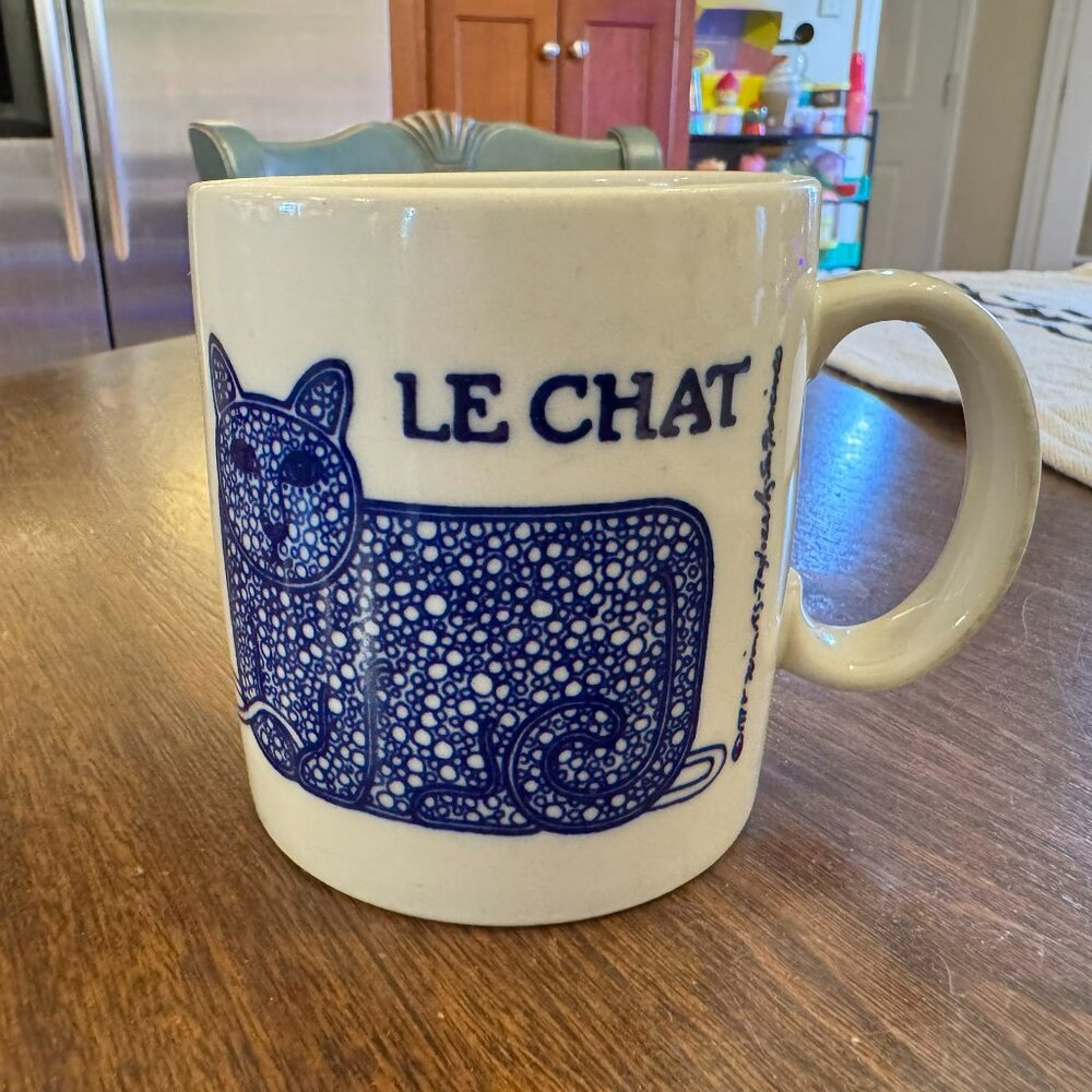Vintage Taylor & NG by Win NG 1978 Le Chat Coffee Mug